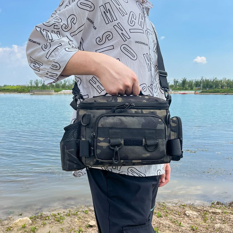 Fishing Equipment Bag - حقيبة خصر تكتيكية للاستخدام الخارجي متعددة
