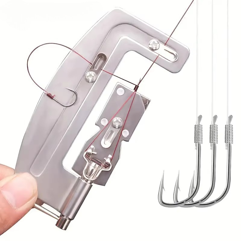 Fishing Equipment Cheap - أداة ربط خطاف الصيد شبه الأوتوماتيكية
