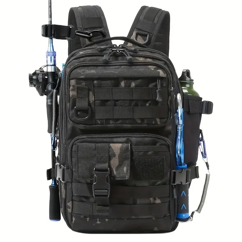 1000D نايلون مقاوم للماء الصيد - مراجعة Fishing Equipment Bag وسعره