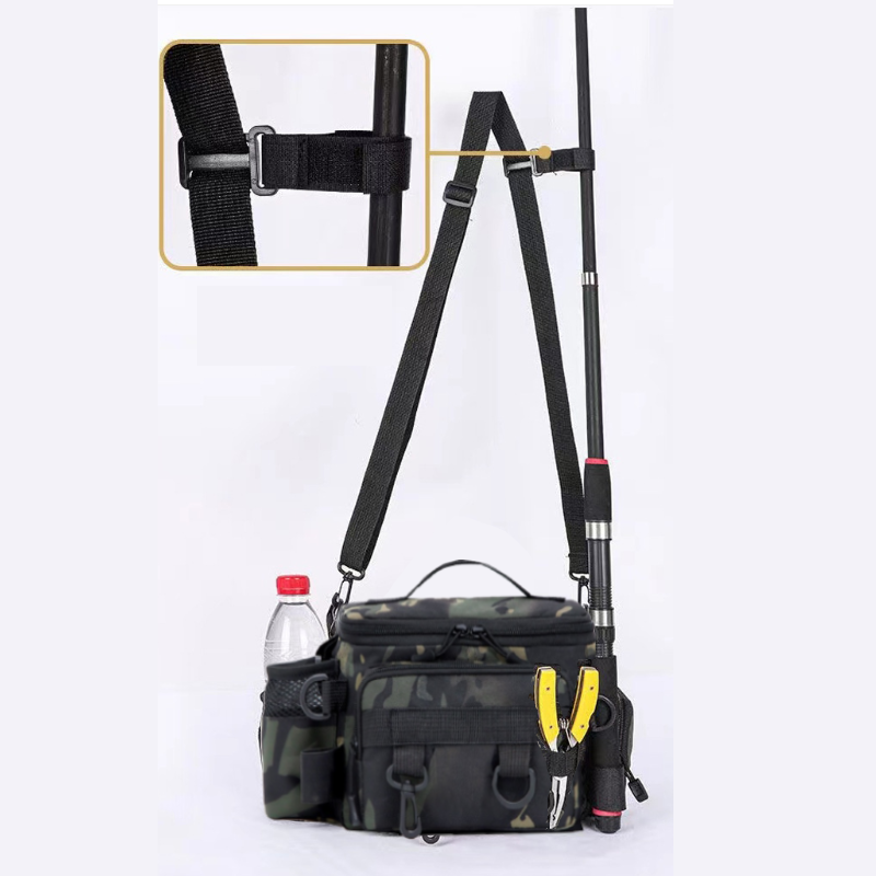حقيبة خصر تكتيكية للاستخدام ال - مراجعة Fishing Equipment Bag وسعره
