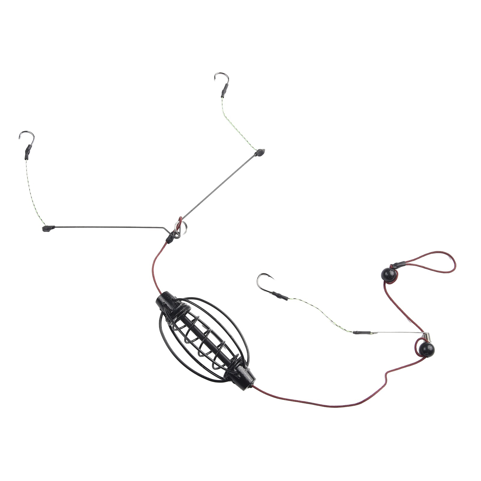 1 قطعة تغذية صيد سمك الشبوط ال - مراجعة Fishing Equipment Carp وسعره